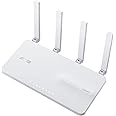 ASUS ExpertWiFi EBR63 (AX3000), All-in-One Access Point with Router, Switch and Security Gateway, Supports up to 5 SSIDs and VLAN, Customized Guest Portal, Commercial-grade Network Security
