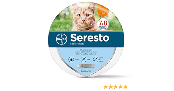 Seresto Collier Chat 38 Cm Amazon Fr Cuisine Maison