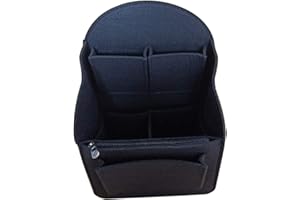 WANYIG Inserto per Zaino o Borsa, Organizzatore Zaino in Feltro Organizer Borsa Grande con Cerniera Feltro Organizer da Borsa Donna Multifunzione