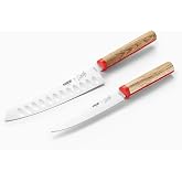 Pirge X Somer Sivrioğlu Sebze & Santoku 2'li Bı&ccedil;ak Seti - 35258