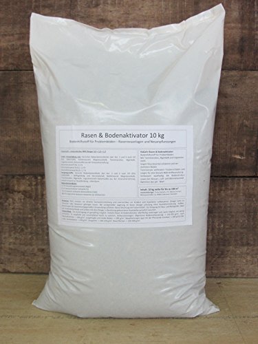 HaGaFe Rasenaktivator & Bodenaktivator Mit Tonmineralien Algenkalk Und Urgesteinsmehl Organisch Mineralisch Langzeitwirkung, 30 Kg Für 750 M² - 2