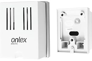 BLENDEND Campanello cicalino 230 V, dimensioni 60 x 40 x 40 mm, ideale per avvisi sonori in casa e uffici.