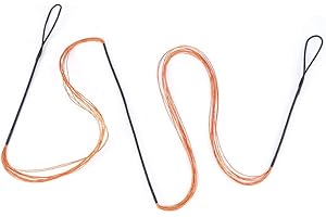 Corde pour arche pour arcs Ricurfs, Tiro avec l'arc Corde pour Arche Accessoires droits Pièce de rechange pour cordon de chasse-Fait main