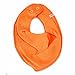 Pippi Triangular Bib for Baby Pack of 3 Yellow/Orange/Red