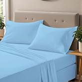 ONIROS Home Luxury Bedding Set 150 x 190/200 cm Includes Pillowcases 75 x 50 cm Pack of 2, 1 Fitted Sheet Bed 150 x 190 cm an