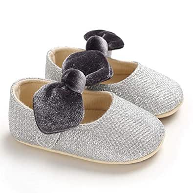 silver baby sandals