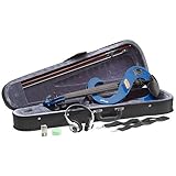 thomann geigensaiten  Stagg 25016279 EVN 4/4 TB Electric Violin, HDPhone inkl. Soft Hülle