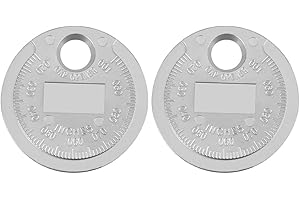 ‎MILISTEN Milisten 2st Zündkerzenlehre Fühlerlehre Für Zündkerzen Werkzeug Zum Abklemmen Von Zündkerzen Funke Zündkerzenklaffer T-werkzeug Stecker Zündkerzenwerkzeug Zubehör Kohlenstoffstahl