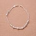 Bocideal Little Star Thin Chain Ankle Bracelet Barefoot Beach Jewelry