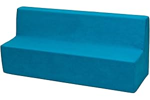 Velinda Soft Foam Sofa, Kids, Children, Comfy, Bed, Nursery, Kids Furnitures, Play Relax (colour: blue)