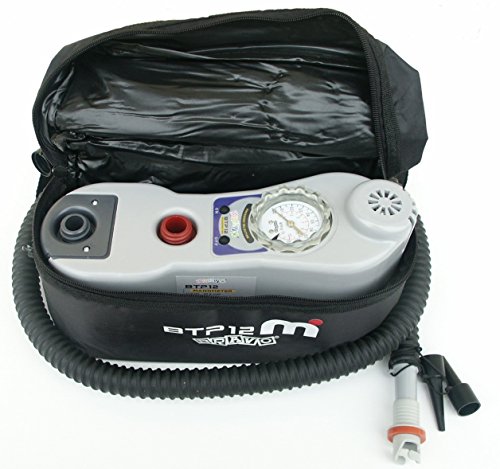 Mistral/Bravo Akku-SUP/Kite Pumpe, Bravo BTP12 Turbinenpumpe, analoge Anzeige, (IPL-Edition)