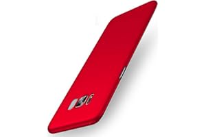 BHUUNO TXLING Ultra Dünn Hülle Kompatibel mit Samsung Galaxy S8 HülleSchutzhülle Handyhülle [Anti-Fingerabdruck] Abdeckung Hardcase PC Bumper Case für Samsung Galaxy S8 - Rot
