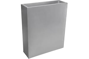 ‎VIVANNO VIVANNO Pflanzkübel Raumteiler Sichtschutz Premium Stahlblech Grau ELEMENTO 90x75x25