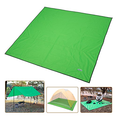 Preisvergleich Produktbild Overmont Wasserdicht Faltbar Matte Zeltmatte Campingdecke Picknickdecke Stranddecke für Camping Wandern Picknick Strand Outdoor