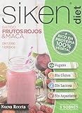 Rico en proteínas Siken Diet Batido Vegetal Frutos Rojos y Maca - 5 Unidades