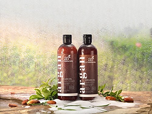 ArtNaturals Arganöl-Shampoo und Conditioner Set – je 473 ml – Komplette Tägliche Pflege – Sulfat-frei - 6