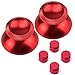 Produktbild PS4 Controller 2x Analog 4x Button Aluminium Joystick Thumbstick für Sony Rot