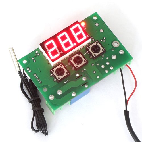 DROK® 12V DC Digitale Temperaturregler Heizen / Kühlen Thermostat Temp Control--50-110 ℃