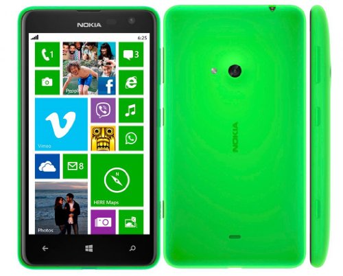 Nokia Lumia 625 Smartphone (4,7 Zoll (11,9 cm) Touch-Display, 8 GB Speicher, Windows 8) grÃ¼n