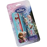	Frozen - Plumier de plástico con accesorios, 14 x 25 cm (Fantasy FZ0357/AS9171)	