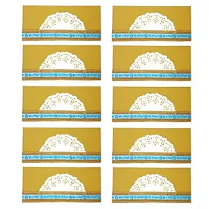 Ochre Its a boy baby shower Gift Envelopes golden colour(Set Of 10)