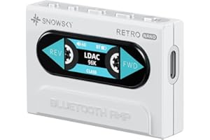 FiiO Snowsky Retro Nano Bluetooth DAC and Headphone Amplifier (WHITE)