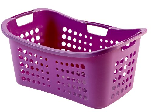 Curver 00048-939-09 Wäschekorb Victor, 55 L, beere
