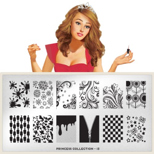 MoYou-London Nail Art Image Plate Princess Collection - 13