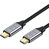 CAKOBLE USB-C to USB-C 3.1 Gen2 Cable 10Gbps Data Transfer, 100W 20V/5A 3.3ft USB Type C PD Fast Charging Cable 4K Video Outp