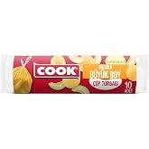 Cook Ekonomik B&uuml;zg&uuml;l&uuml; Kokulu &Ccedil;&ouml;p Torbası, B&uuml;y&uuml;k Boy (Kavun) 65 x 70 cm (1 x 10 Adet)
