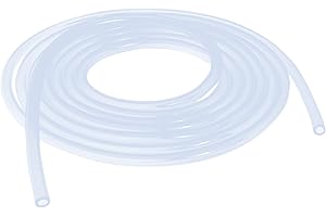 Silikonschlauch,iMeistek 6mm ID x10mm OD,8 Meter,Flexibler Lebensmitteltaugliche Schläuche,Wasser-Luft-Schlauch-Rohr, für Pumpenübertragung