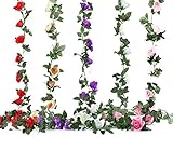 blumen girlanden basteln krepppapier Länge (insgesamt für 2ST): ca. 2,4 m/96 Zoll. Blume-Durchmesser: Ca. 3 Zoll