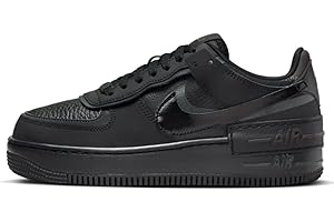 Nike Chaussures pour femme Air Force 1 Shadow (FB7582-001, noir/anthracite/marron velours/noir)