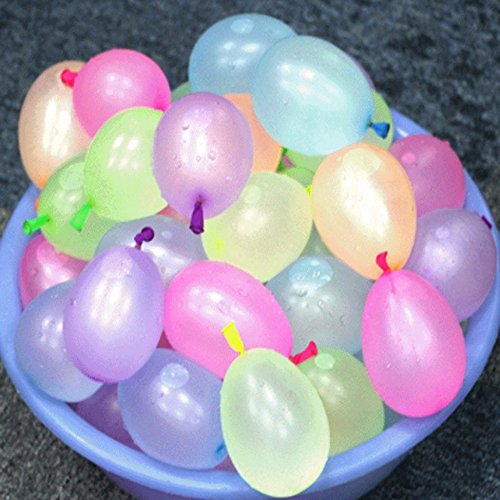Water balloons 148pcs 4 bündeln Wasser Luftballons Latex ballons Wasserballons Sommer Party Hochzeits Ballon - 7