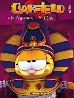 jaquette livre Garfield & Cie - tome 2 - Egyptochat (2)