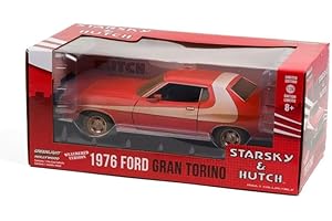 Greenlight Collectible- Auto in miniatura da collezione, 84121, Red/White