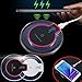 Produktbild Tiowea Wireless Charger Crystal Runde Lade Pad mit Empfänger für iPhone Samsung Ladestation