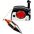BOROCO Plumb Bob Setter Magnetic Plumb-Rite with 4.5m String Auto Stretch Line Measuring Automatically Stretch The Line and Quickly Stabilize The Plumb