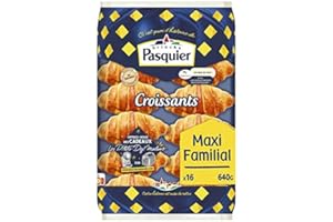 EPICERIE SUCRÉE BRIOCHE PASQUIER - Croissants Au Levain 640 G - Lot De 3 - Offre Special