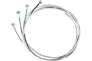 Blue Panther Violin Strings – Full Steel Core Set for 4/4, 3/4, 1/2, 1/4 Violins