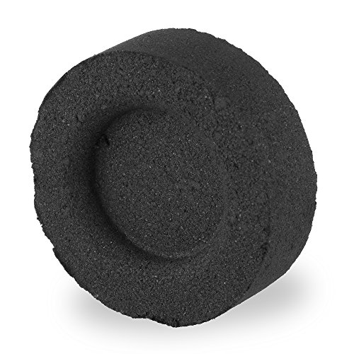 Taffstyle® Shisha Hookah Set Wasserpfeife mit Alu Koffer 2go Schwarz Grau to go Ideal für Reise und Unterwegs, Zubehör - Schlauch, 5 Mundstücke, Zange und Kohle Holzkohle 1 Rolle mit 10 Stück - 8