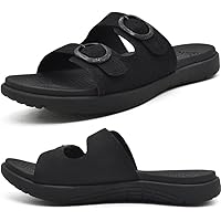 KuaiLu Vrouwen Orthopedie Wandelende Sandalen Plantar Fasciitis Boog Ondersteuning Dames Herstel Sport Outdoor Sandals Open Teen Dikke Atletische
