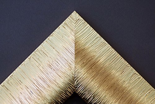 Spiegel Wandspiegel Badspiegel Flurspiegel Garderobenspiegel – Über 200 Größen – Mailand Gold 8,3 – Außenmaß des Spiegels 50 x 100 – Wunschmaße auf Anfrage – Antik, Barock - 3