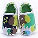 Femizee Baby Girls Boys Infant/Toddler Cartoon Elephant Soft Sole Prewalker Crib Shoes 0-12 Months Green