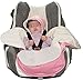 Wallaboo Baby Blanket Coco - For Car seat and Travel - 100% Pure Cotton - 90 X70 cm - For Babies from Newborn - Pink