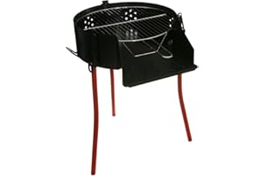Garcima - Barbacoa Rustica Multiusos Ø 50 cm. Valida Para Carbon, Leña y Paelleros.