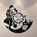 Produktbild BiuTeFang Wanduhr Schallplatten Vinyl Harry Potter Quidditch Spiel Musters Vinylmaterial Home Tapete Kunst Schwarzen Kleber Rekord Wanduhr