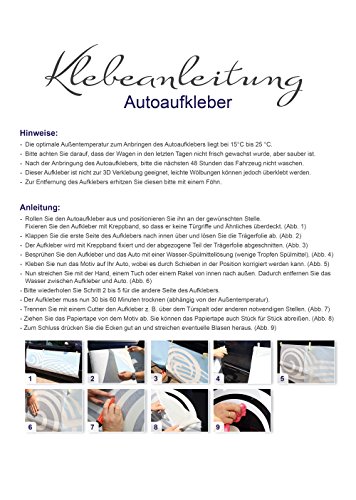 Autoaufkleber Baby Babyaufkleber fürs Auto Spruch Enkel Taxi Mädchen (18x10cm//026G purpurrot) - 4