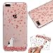 Produktbild Hülle für Apple iPhone 7 Plus / 8 Plus , IJIA Transparent Schöne Kirschblüte und Katze TPU Handytasche Weich Silikon Handyhülle Stoßkasten Cover Schutzhülle Schale Case für Apple iPhone 7 Plus / 8 Plus (5.5")