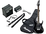 Pack para guitarristas principiantes comprendente todo el necesario para empezar a tocar inmediatamente, incluso un amplificador de 10 W.